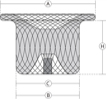 Hubless Cylinder Shape PDA Occluder