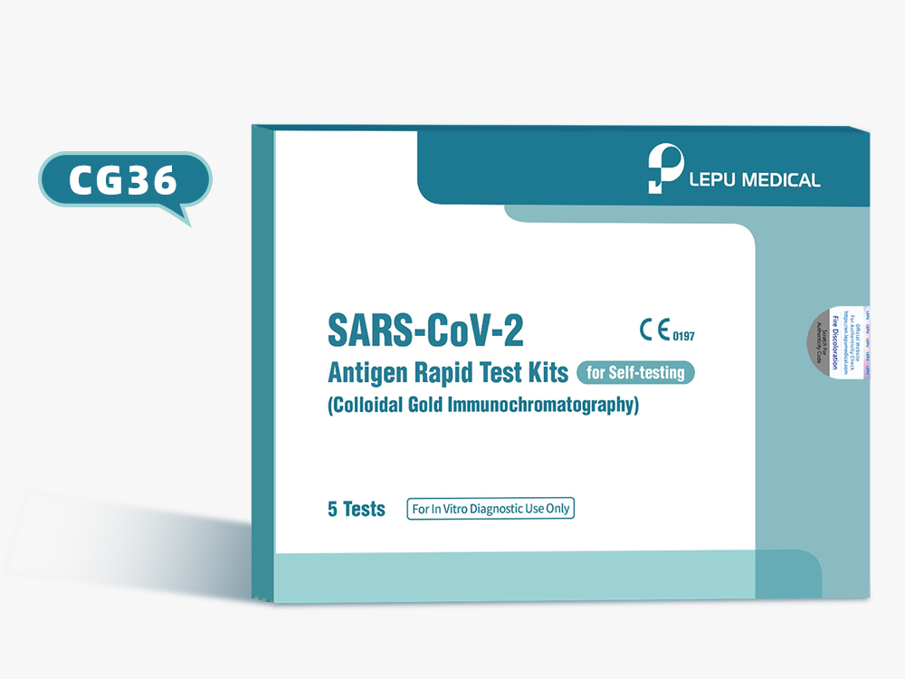 Sars-CoV-2 Antigen Rapid Self Test - CG36 - 5Tests